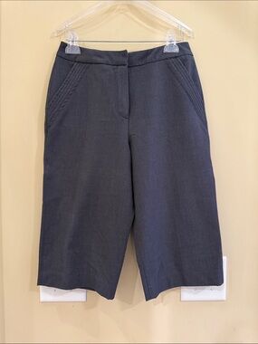 new directions Dark Gray Culotte Capris